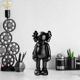 Aberto Design Yak-051-C Objeto Decorativo Negro